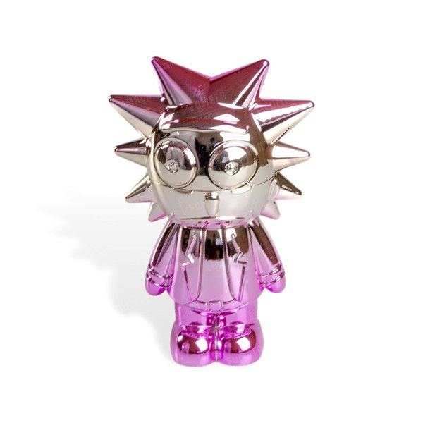 Dichavador de Metal Grande - R&M (Boneco do Rick) – Mix Prata Rosa Claro