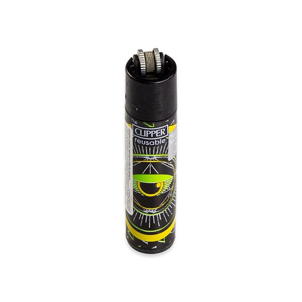 Isqueiro Clipper Grande  New Order - Preto