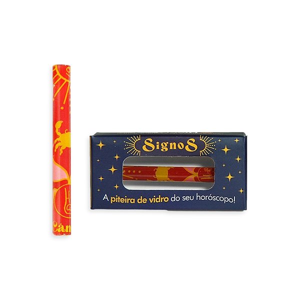 Piteira de Vidro Signo Câncer – Hippie Bong 6mm