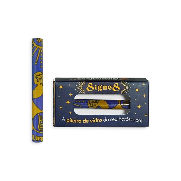 Piteira de Vidro Signo Virgem – Hippie Bong 6mm