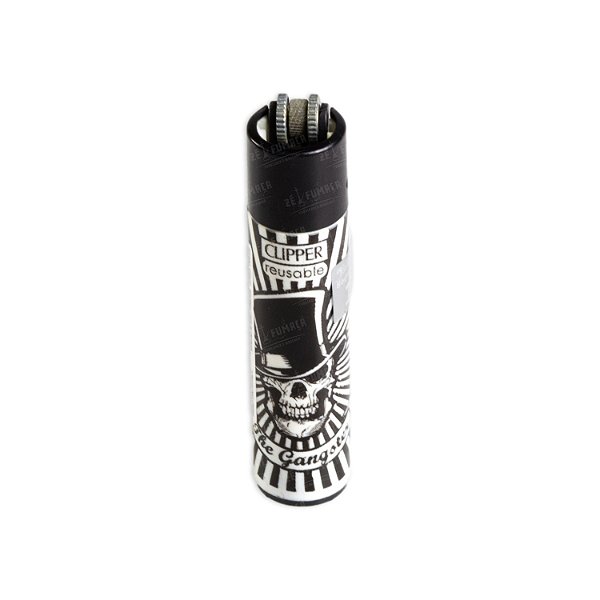Isqueiro Clipper Grande Party Skulls – 1/4