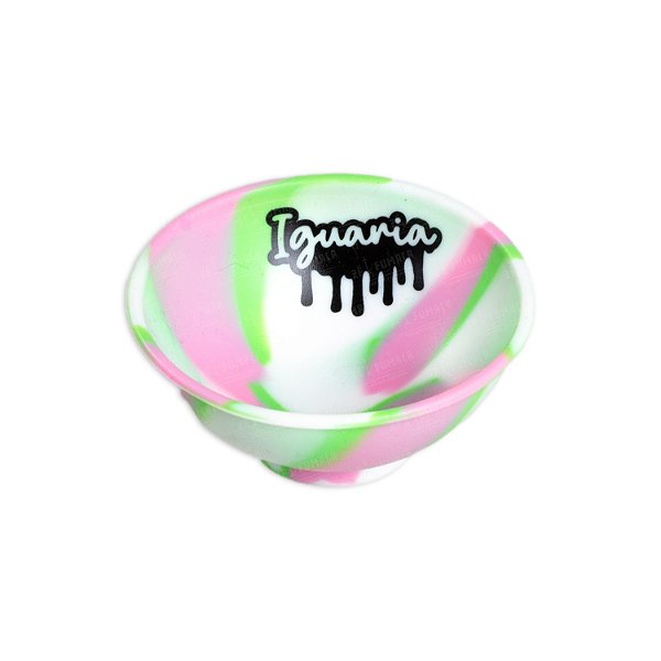 Cuia de Silicone Iguaria - Mix Verde e Rosa