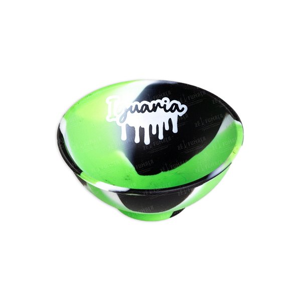 Cuia de Silicone Iguaria - Mix Verde e Preto