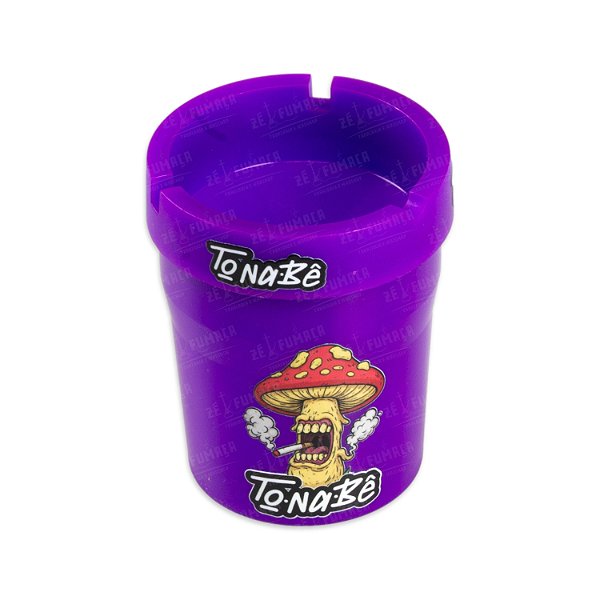 Cinzeiro para carro ToNaBê Roxo - Cogumelo