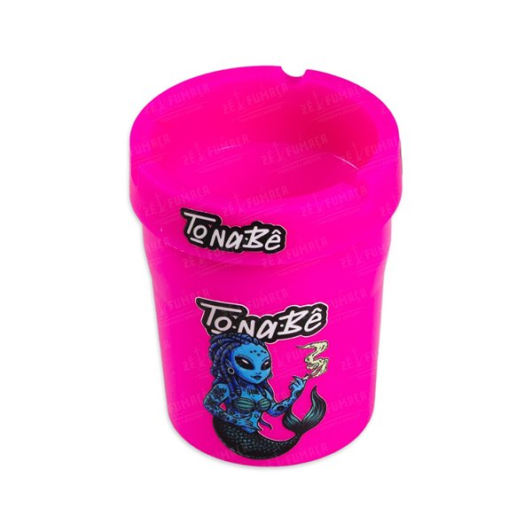 Cinzeiro para carro ToNaBê Rosa- Sereia
