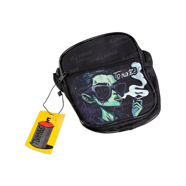 Shoulder Bag Pequena ToNaBê Zombie Girl- Preta