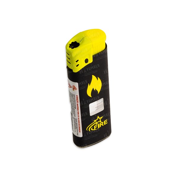 Isqueiro Maçarico Firestar Wind Proof - Amarelo