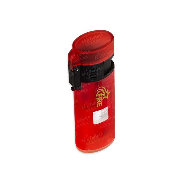 Isqueiro Maçarico Firestar Colors Fosco - Vermelho