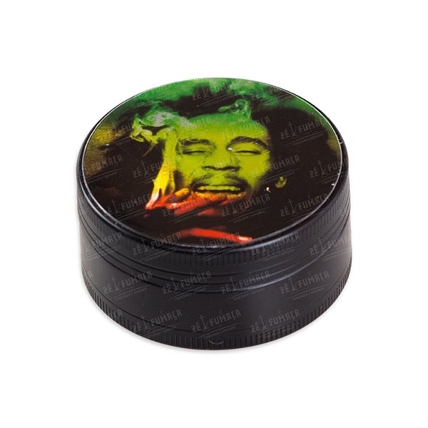 Dichavador De Metal Bob Marley - Black IV