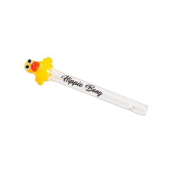 Piteira de Vidro Hippie Bong - Duck Amarelo