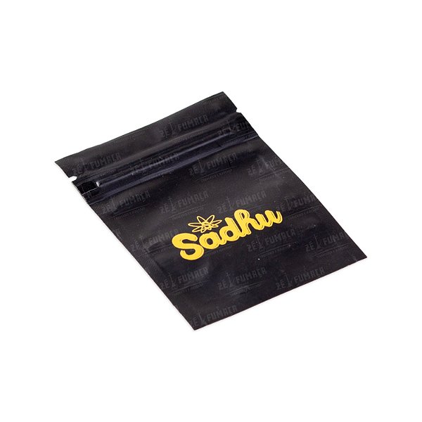 Bag Zip Lock Sadhu com Sistema Hermético (7x10) - Preto