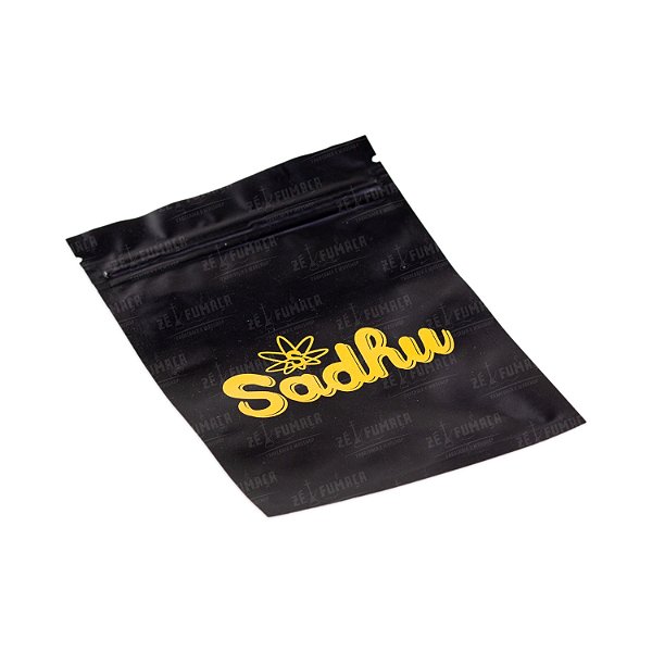 Bag Zip Lock Sadhu com Sistema Hermético (9x13) - Preto