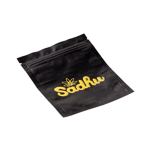Bag Zip Lock Sadhu com Sistema Hermético (10x15) - Preto