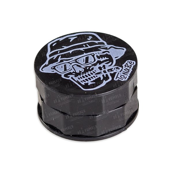 Dichavador de Plástico To Na Bê (Caveira) - Preto