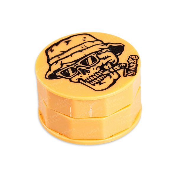 Dichavador de Plástico To Na Bê (Caveira) - Laranja