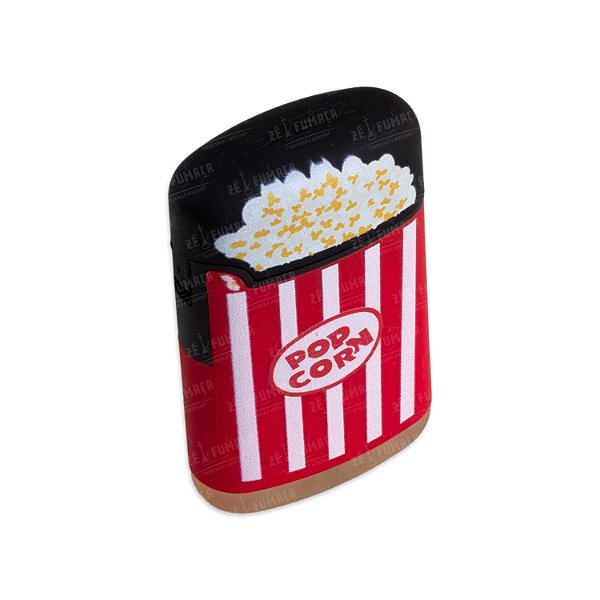 Isqueiro Maçarico Zengaz Pop Corn - Mix Vermelho e Preto