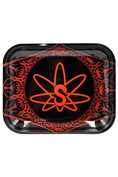 Bandeja de Metal Grande Sadhu - Mix Laranja e Preto I