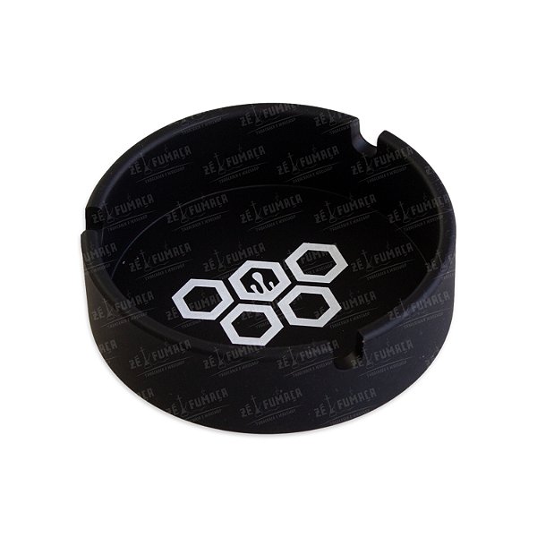 Cinzeiro Redondo Cultura Dab - Preto