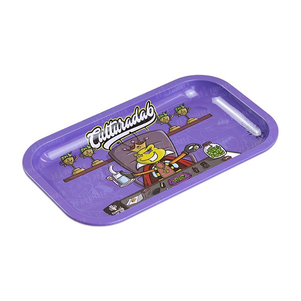 Bandeja de Metal Média Cultura Dab - The Queen