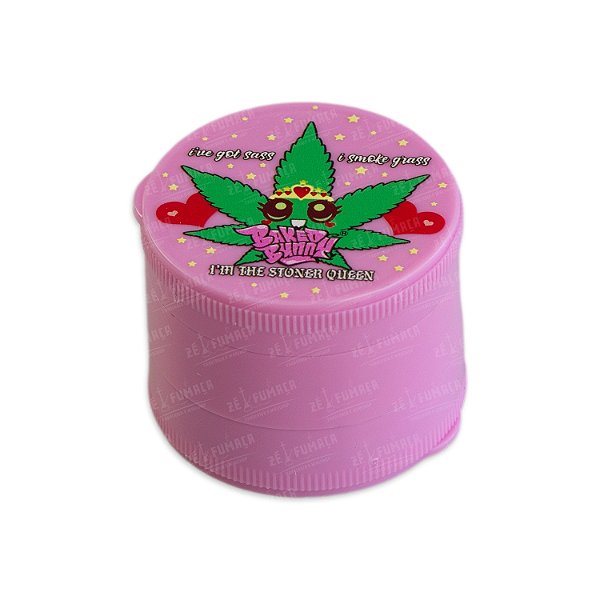 Dichavador de Plástico Baked Bunny Rosa - Bud Love