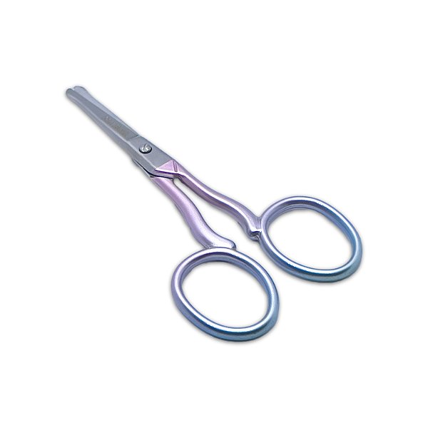 Tesoura Na Boa Curve - Mix Rosa e Azul