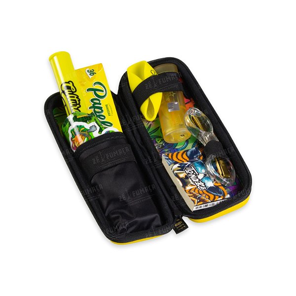 KIT Case Puff Life Slim Brisaland Amarelo