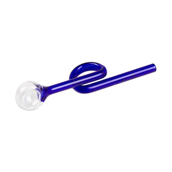 Pipe De Vidro Looping - Azul