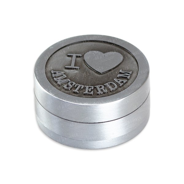 Dichavador de Metal I Love Amsterdam - Prata