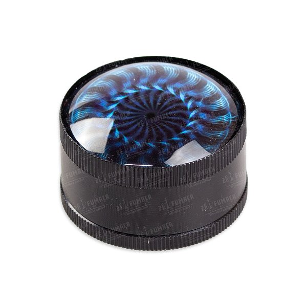Dichavador de Metal Lente - Mix Preto e Azul