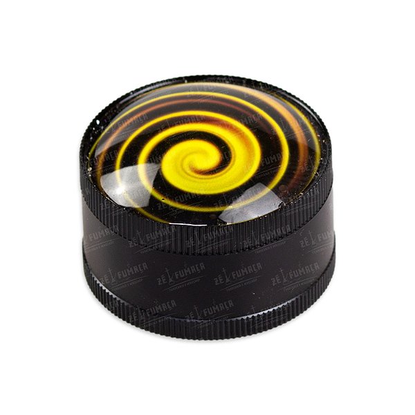 Dichavador de Metal Lente - Mix Amarelo e Preto