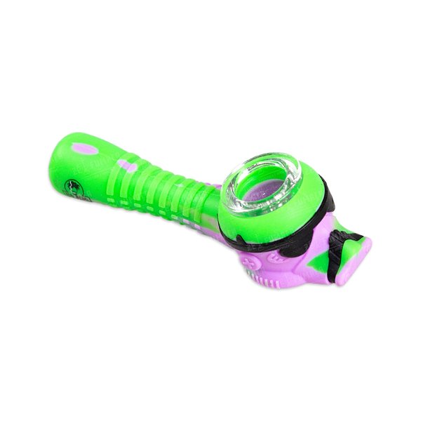 Pipe de Silicone Stormtrooper - Mix Lilás e Verde
