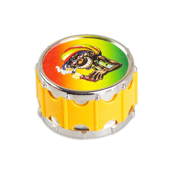 Dichavador De Metal Tambor Bob - Amarelo I