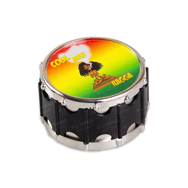 Dichavador De Metal Tambor Bob - Preto I