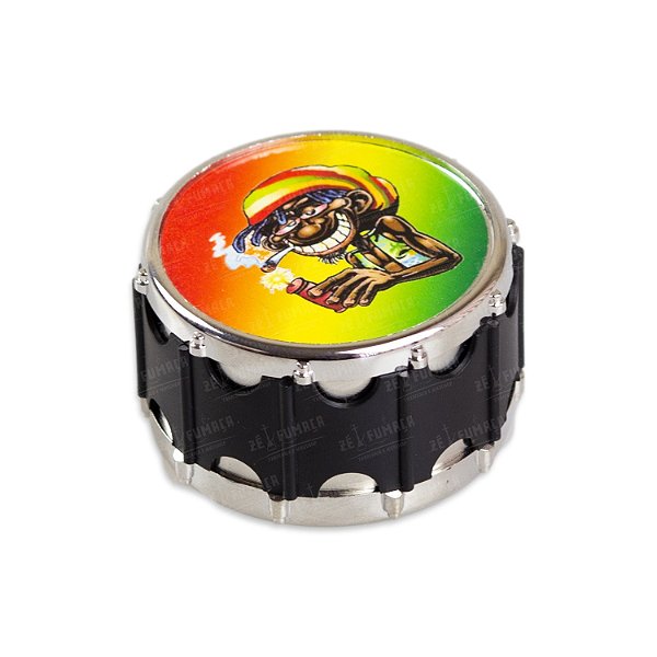 Dichavador De Metal Tambor Bob - Preto II