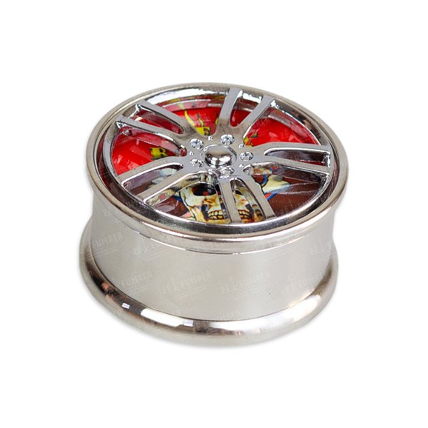 Dichavador de Metal Roda - Skull