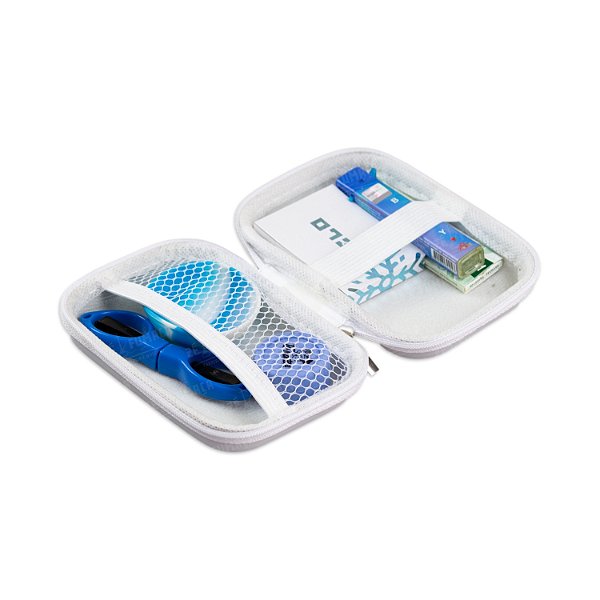 Kit Case Pequeno Iguaria - Azul e Branco