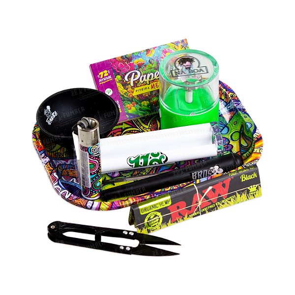 Kit Hemp Vibes - Preto