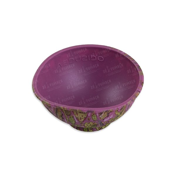 Cuia de Silicone Abduzido Half Splif – Roxo