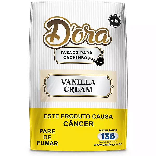 D'ora Vanilla Cream 40g Para Cachimbo