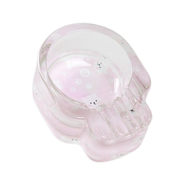 Cinzeiro de Vidro Caveira - Gatinhos