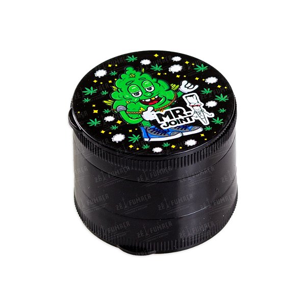 Dichavador de Plástico Mr. Joint Preto IV