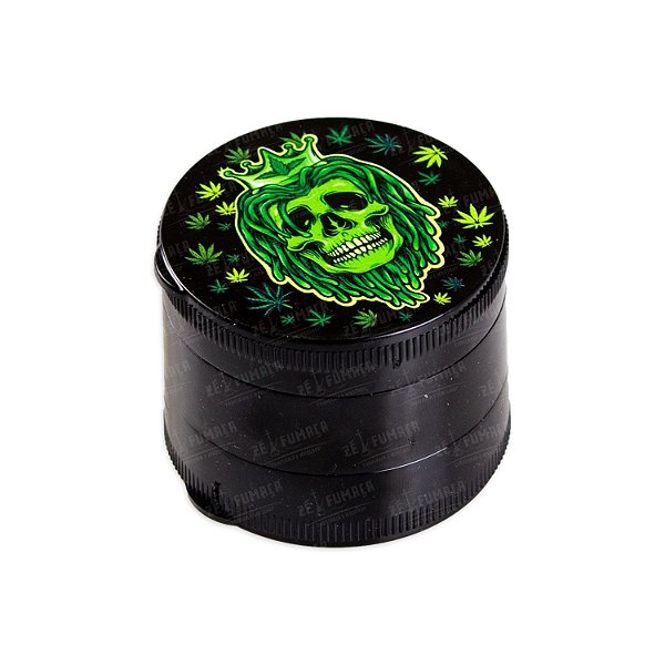 Dichavador de Plástico Skull Preto - Skull King