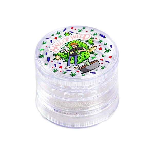 Dichavador de Plástico Hall Of Weed Transparente - Seat Weed
