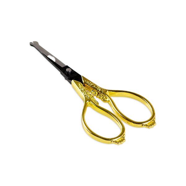 Tesoura Abduzido Ice Round (Sem Ponta) - Gold Black