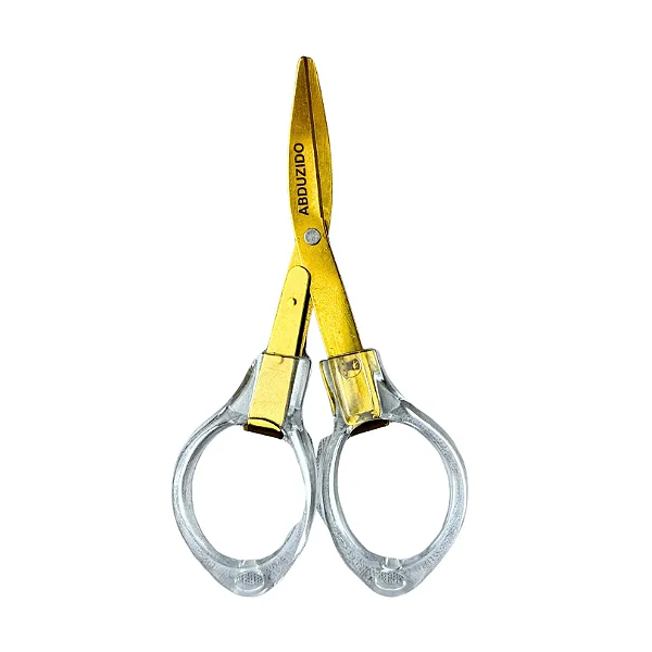 Tesoura Abduzido Dobrável Dry - Dourado