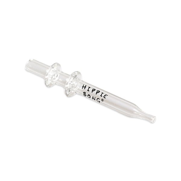 Coletor de Vidro (Longo) Hippie Bong - Transparente