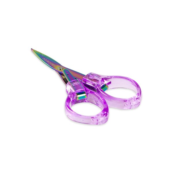 Tesoura Abduzido Dobrável Dry - Roxo e Camaleão