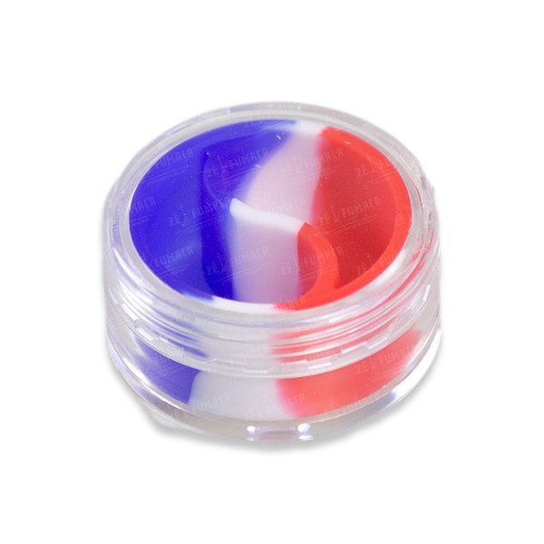 Slick Acrílico com Silicone e Divisória 10ml – Mix Azul Branco e Vermelho