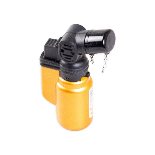 Isqueiro Maçarico WF Metalizado (2 Chama) - Dourado