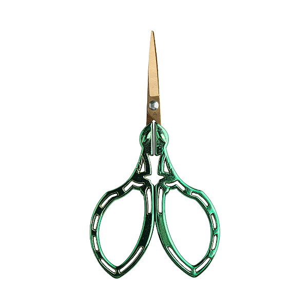 Tesoura Abduzido Alien Grey - Mix Verde e Dourado